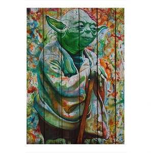 Yoda Desenli Mdf Tablo 50CMX 70CM