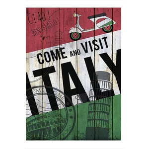 Italya Modern Ahşap Tablo 50CMX 70CM