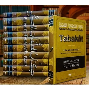Kitabü't-Tabakati'l- Kebir Tabakat (11 Cilt Takım) - İbn Sa'd