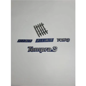 DK Motors Tempra S Panjur Bagaj Arma Yazı Set
