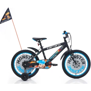 Monster 20 310H 20" 1-V Vb Mat Siyah-Gri-Mavi Çocuk Bisikleti