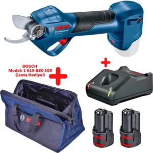Pro Pruner 12 V 2 Ah Çift Akülü Dal Budama Makası + Bosch Taşıma Çantası