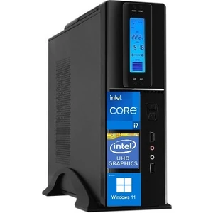 Flex Sff Intel Core I7 12700 32GB 512GB SSD 4gb GT730 WINDOWS11PRO  Masa Üstü Bilgisayar ZETV11164