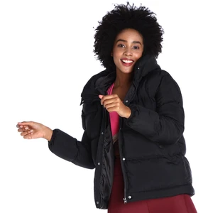 Favola Puffer Over Kadın Siyah Günlük Stil Mont 22KKTL21B02-SYH
