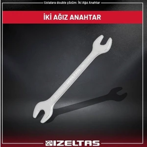 Izeltaş 18X19 mm Açık Ağız Anahtar