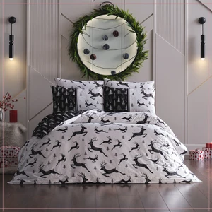 Doqu Home Ranforce New Year Tek Kişilik Nevresim Takımı