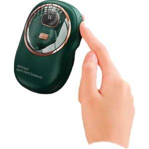 El Isıtıcı Şarj Edilebilir Hazine 2'si 1 Arada USB Mini Sevimli Hayvan Astronot El Isıtıcı (Yurt Dışından)