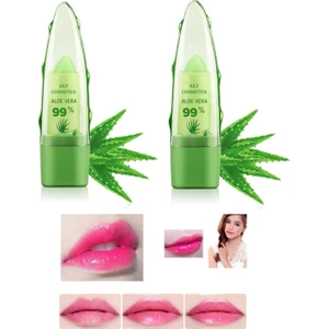 2 Adet Aloevera Özlü Nemlendirici, Sihirli Ruj