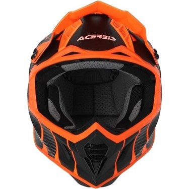 Acerbis X-Track 22-06 Kask Siyah Turuncu Fiyatı