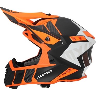 Acerbis X-Track 22-06 Kask Siyah Turuncu Fiyatı