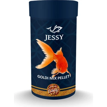 Jessy Goldi Mix Pellet Balık Yemi 100