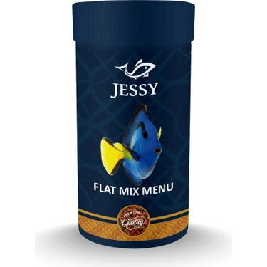 Jessy Flat Mix Menü Balık Yemi 100