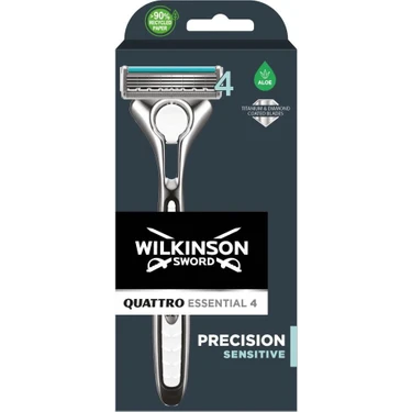 Wilkinson Sword Quattro Tıtanıum Sensıtıve 4 Bıçaklı Sistem Tıraş