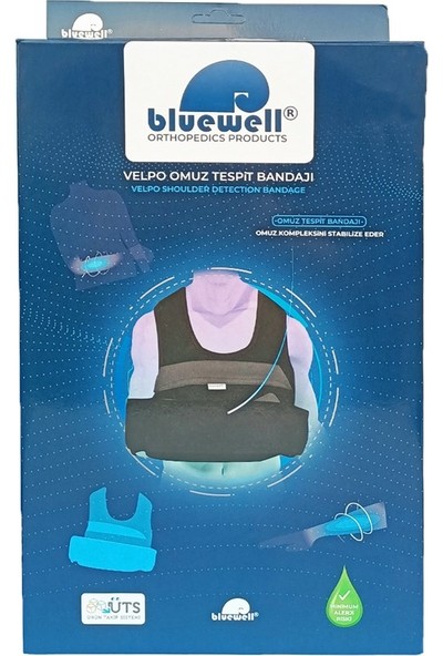 Bluewell Velpo Omuz Tespit Bandajı Bedensiz