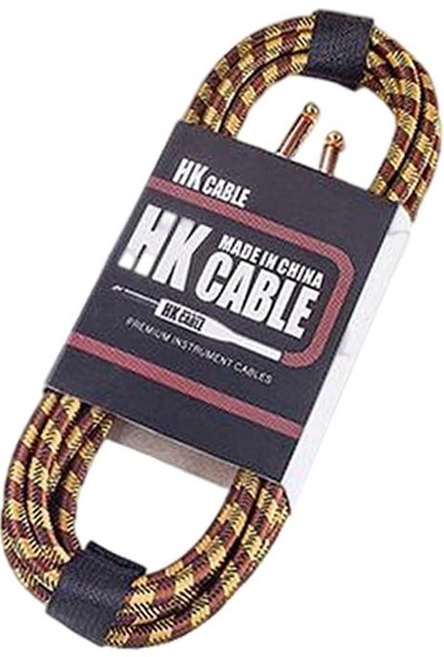 Strade Store Gitar Kablosu Enstrüman Kablosu Kordosu 1 / 4 İnch Gitar Accs (Yurt Dışından)