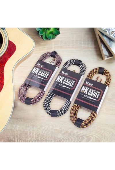 Strade Store Gitar Kablosu Enstrüman Kablosu Kordosu 1 / 4 İnch Gitar Accs (Yurt Dışından)