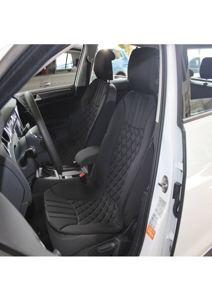 Chevrolet Aveo Uyumlu Oto Koltuk Minderi Ön 2'li Set Elegance Siyah fiyatları