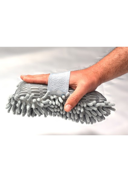 Mikrofiber Şönil Oto Yıkama Şönil Temizlik & Kurulama Eldiveni