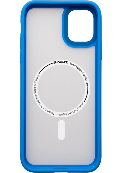Apple iPhone 14 Plus Magsafe BOLD Anti-Shock Kılıf - Mavi modelleri
