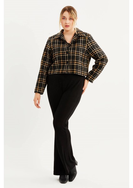 Astarlı Crop Tüvit Ceket indirimleri