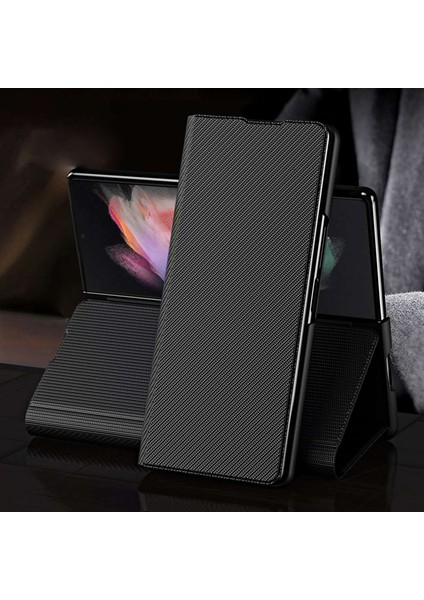 Samsung Galaxy Z Fold 4 Için Telefon Kılıfı - Siyah (Yurt Dışından)