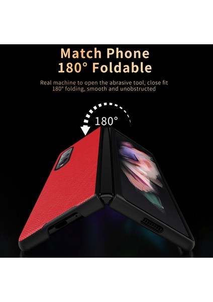 Samsung Galaxy Z Fold 4 Için Telefon Kılıfı - Koyu Mavi (Yurt Dışından)