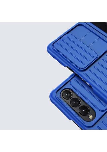Samsung Galaxy Z Fold 4 Için Telefon Kılıfı - Mavi (Yurt Dışından)