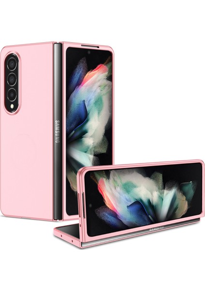 Samsung Galaxy Z Fold 4 Için Telefon Kılıfı - Pembe (Yurt Dışından)