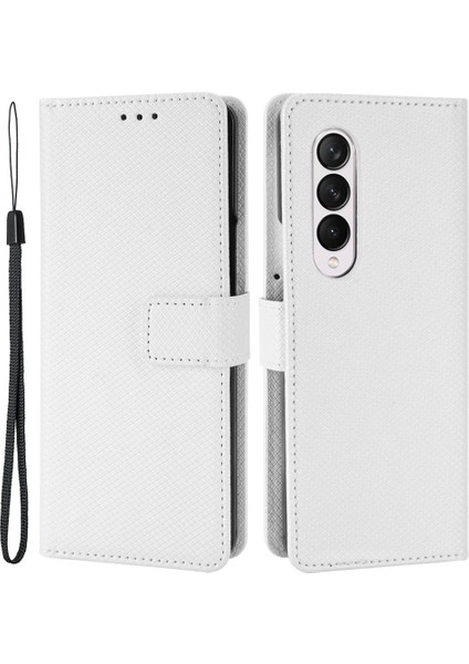Samsung Galaxy Z Fold 4 Için Telefon Kılıfı - Beyaz (Yurt Dışından)