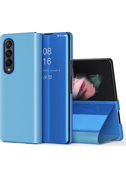 Samsung Galaxy Z Fold 4 Için Telefon Kılıfı - Mavi (Yurt Dışından)
