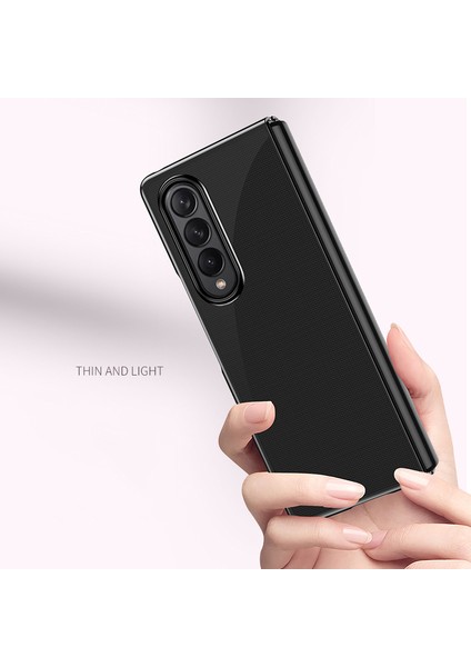Samsung Galaxy Z Fold 4 Için Telefon Kılıfı - Siyah (Yurt Dışından)