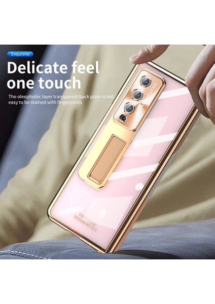Samsung Galaxy Z Fold 4 Için Telefon Kılıfı - Altın (Yurt Dışından) modelleri