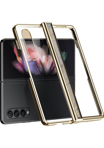 Samsung Galaxy Z Fold 4 Için Telefon Kılıfı - Altın (Yurt Dışından)