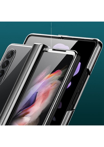 Samsung Galaxy Z Fold 4 Için Telefon Kılıfı - Altın (Yurt Dışından)