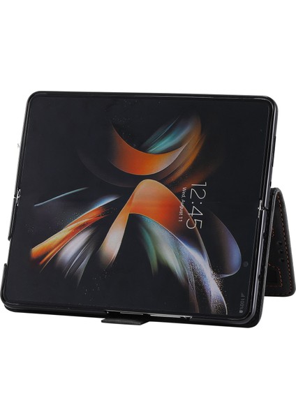 Samsung Galaxy Z Fold 4 Için Telefon Kılıfı - Siyah (Yurt Dışından)