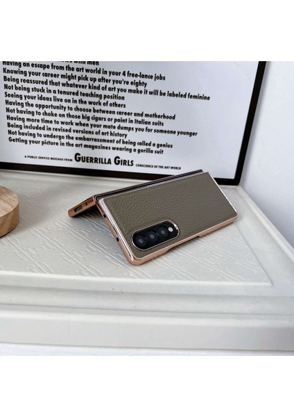Samsung Galaxy Z Fold 4 Için Telefon Kılıfı - Gri (Yurt Dışından) fırsatları