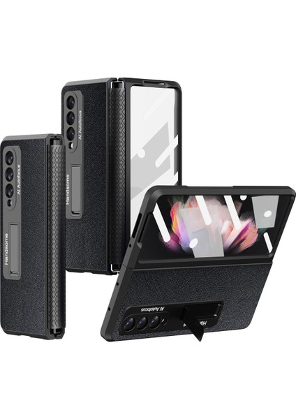 Samsung Galaxy Z Fold 4 Için Telefon Kılıfı - Siyah (Yurt Dışından)