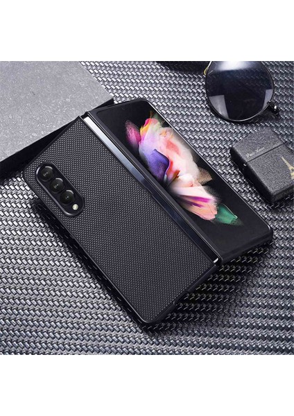 Samsung Galaxy Z Fold 4 Için Telefon Kılıfı - Mavi (Yurt Dışından)