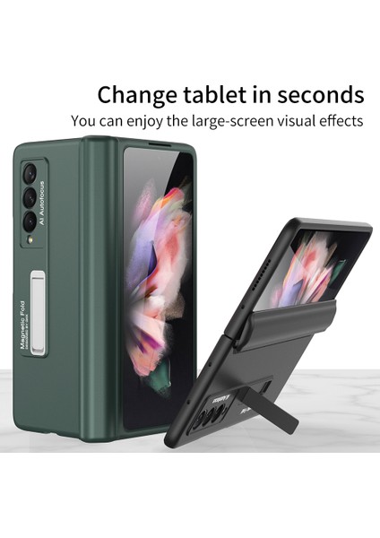 Samsung Galaxy Z Fold 3 Için Telefon Kılıfı - Yeşil (Yurt Dışından) fiyatları