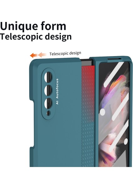 Samsung Galaxy Z Fold 3 Için Telefon Kılıfı - Yeşil (Yurt Dışından) indirimleri