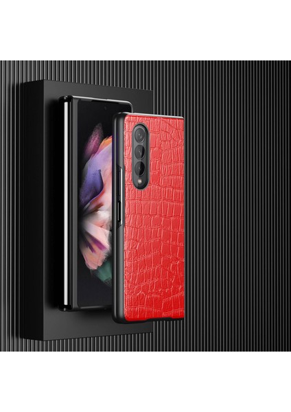 Samsung Galaxy Z Fold 4 Için Telefon Kılıfı - Kırmızı (Yurt Dışından) indirimleri