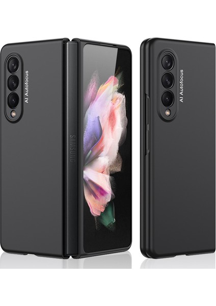 Samsung Galaxy Z Fold 3 Için Telefon Kılıfı - Siyah (Yurt Dışından)