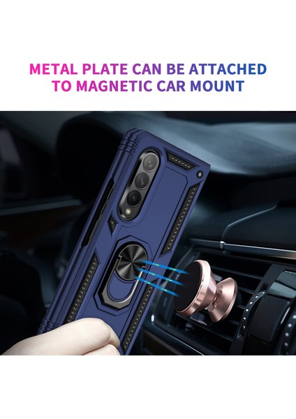 Samsung Galaxy Z Fold 3 Için Telefon Kılıfı - Mavi (Yurt Dışından) indirimleri