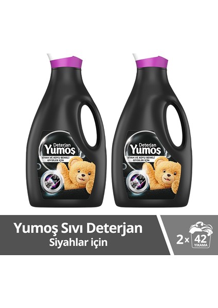 Sıvı Çamaşır Deterjanı 2X2520 ml Koyu ve Siyah Renkliler Için