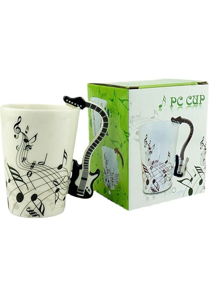 Yenilik Seramik Gitar Kahve Kupaları (Yurt Dışından)