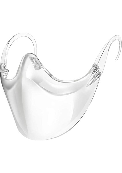 1 Adet Temizle Plastik Yüz Gözlük Tarzı Visor Şeffaf Sheild (Yurt Dışından)