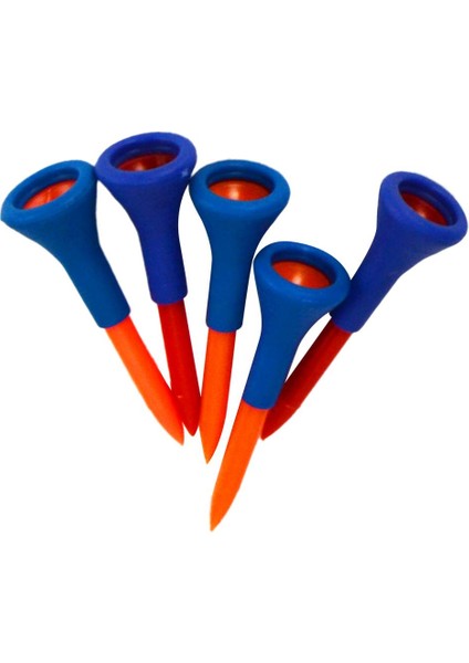 Uygulama Için Kauçuklu Toplu 5 Golf Tees - 3 Boyutlar Orta (Yurt Dışından)