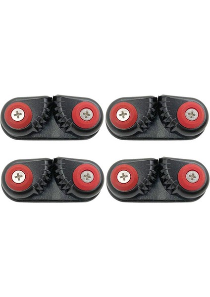 Alüminyum Alaşımlı Clam Kelepçe Halat Cleat Inox Reçel Kelepçe 3-15MM Hat 4 Adet Için (Yurt Dışından)