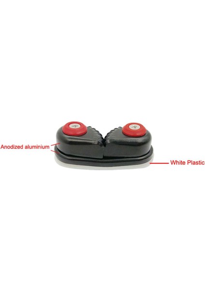 Alüminyum Alaşımlı Clam Kelepçe Halat Cleat Inox Reçel Kelepçe 3-15MM Hat 4 Adet Için (Yurt Dışından) fırsatları
