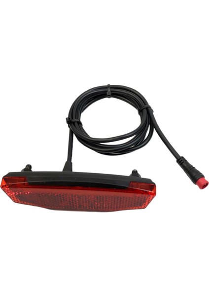 E-Bike Kuyruk Işık 6 V-60 V LED Uyarı Işığı Elektrikli Bisiklet Aksesuarları Su Geçirmez Konnektör (Yurt Dışından)